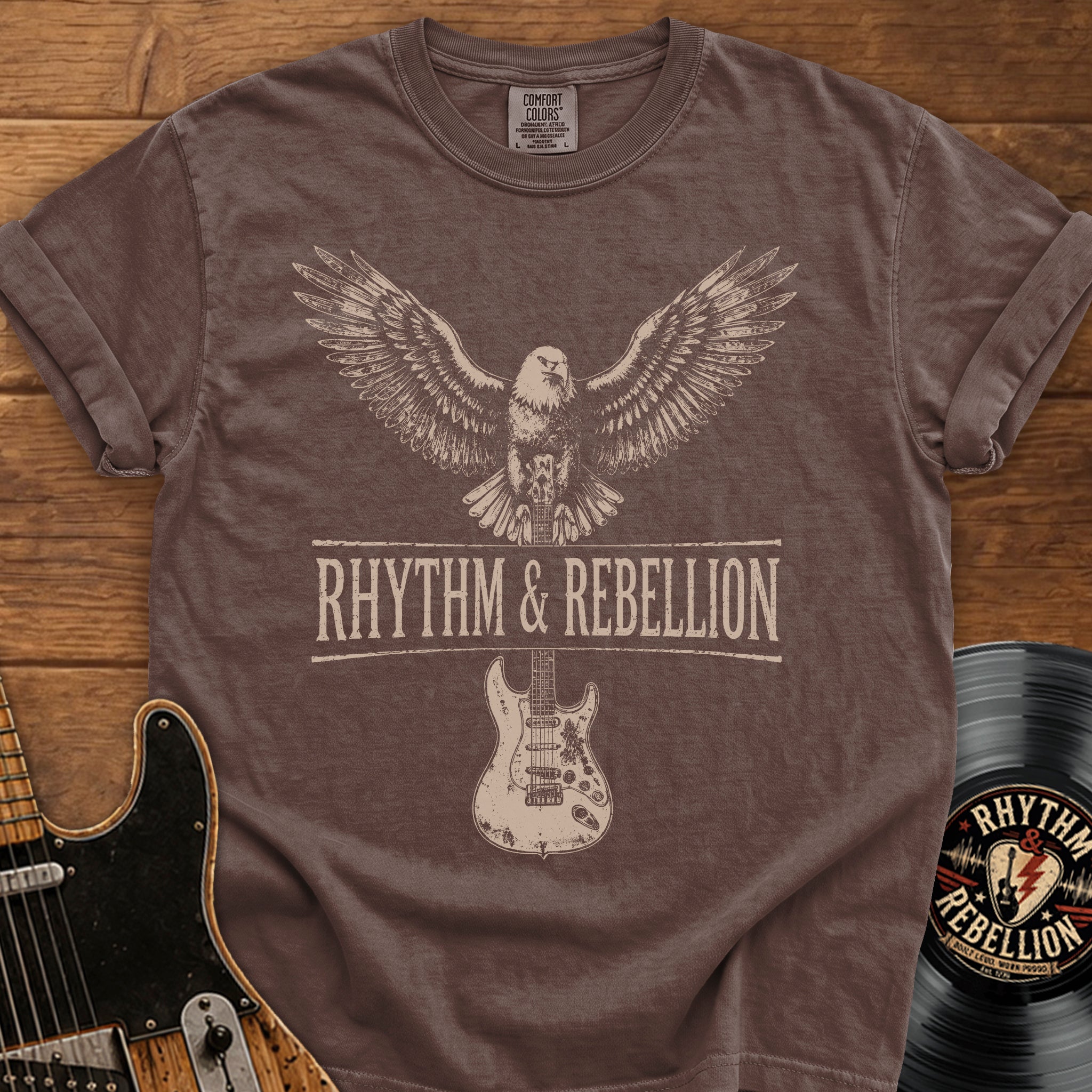Flying Eagle Guitar T-Shirt
