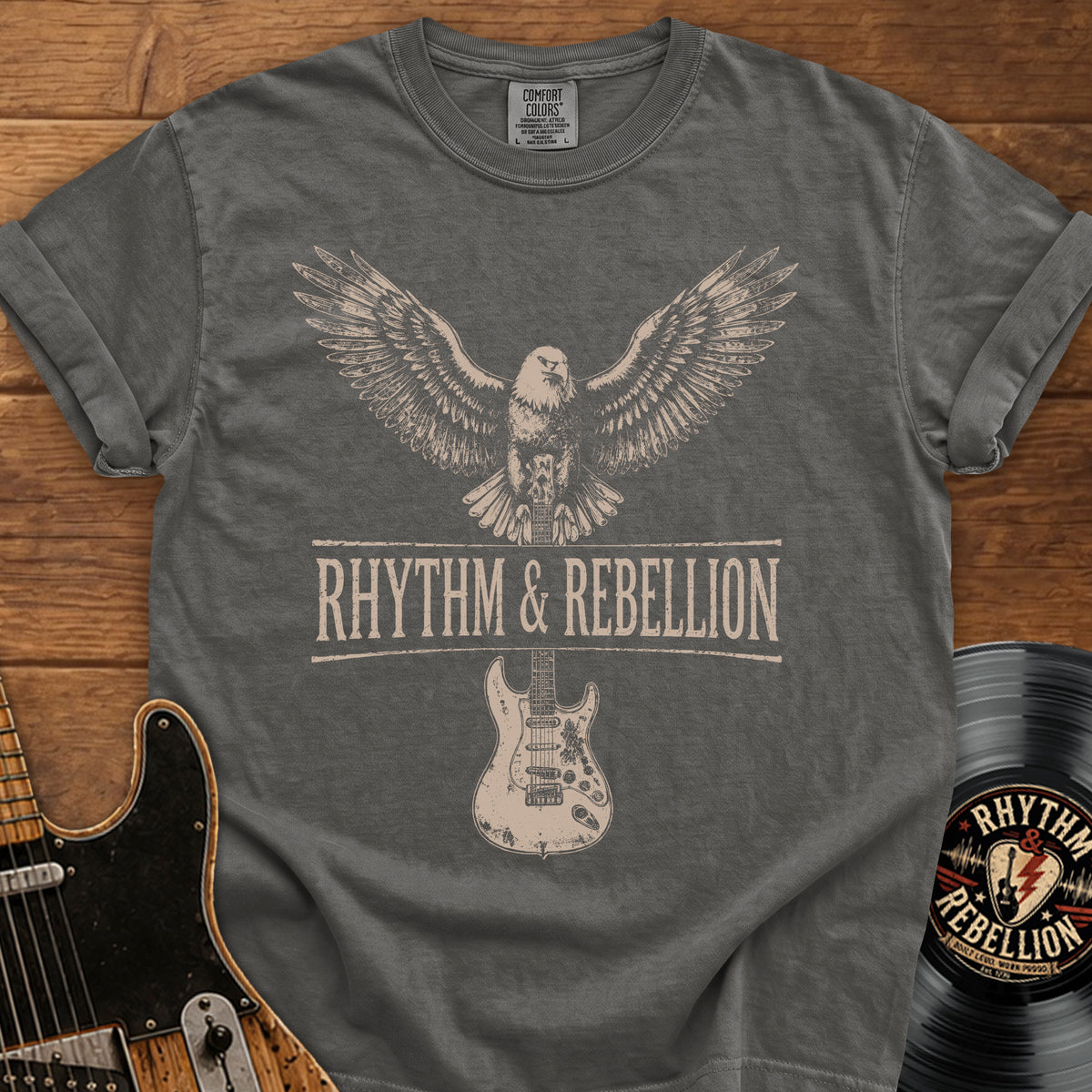 Flying Eagle Guitar T-Shirt