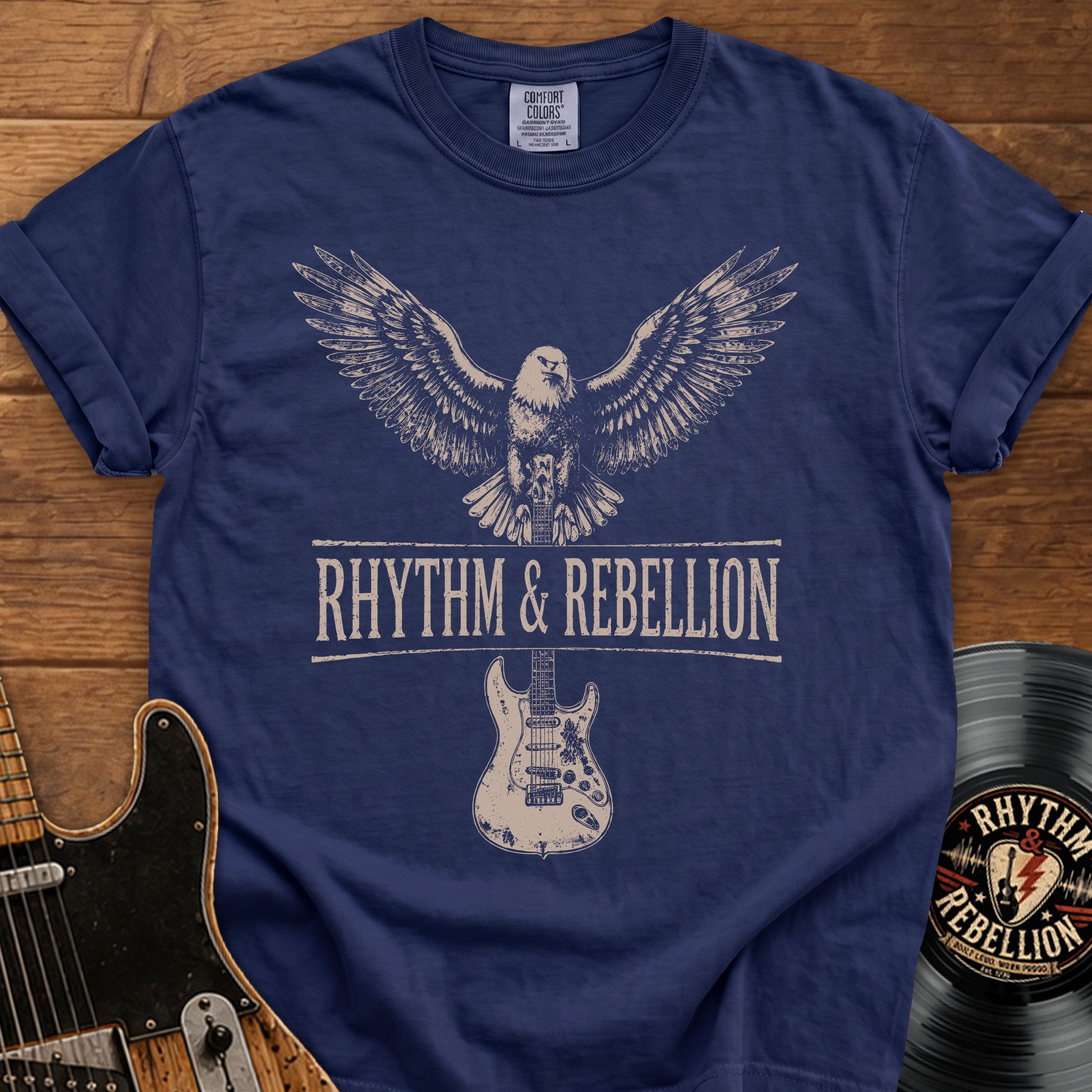 Flying Eagle Guitar T-Shirt