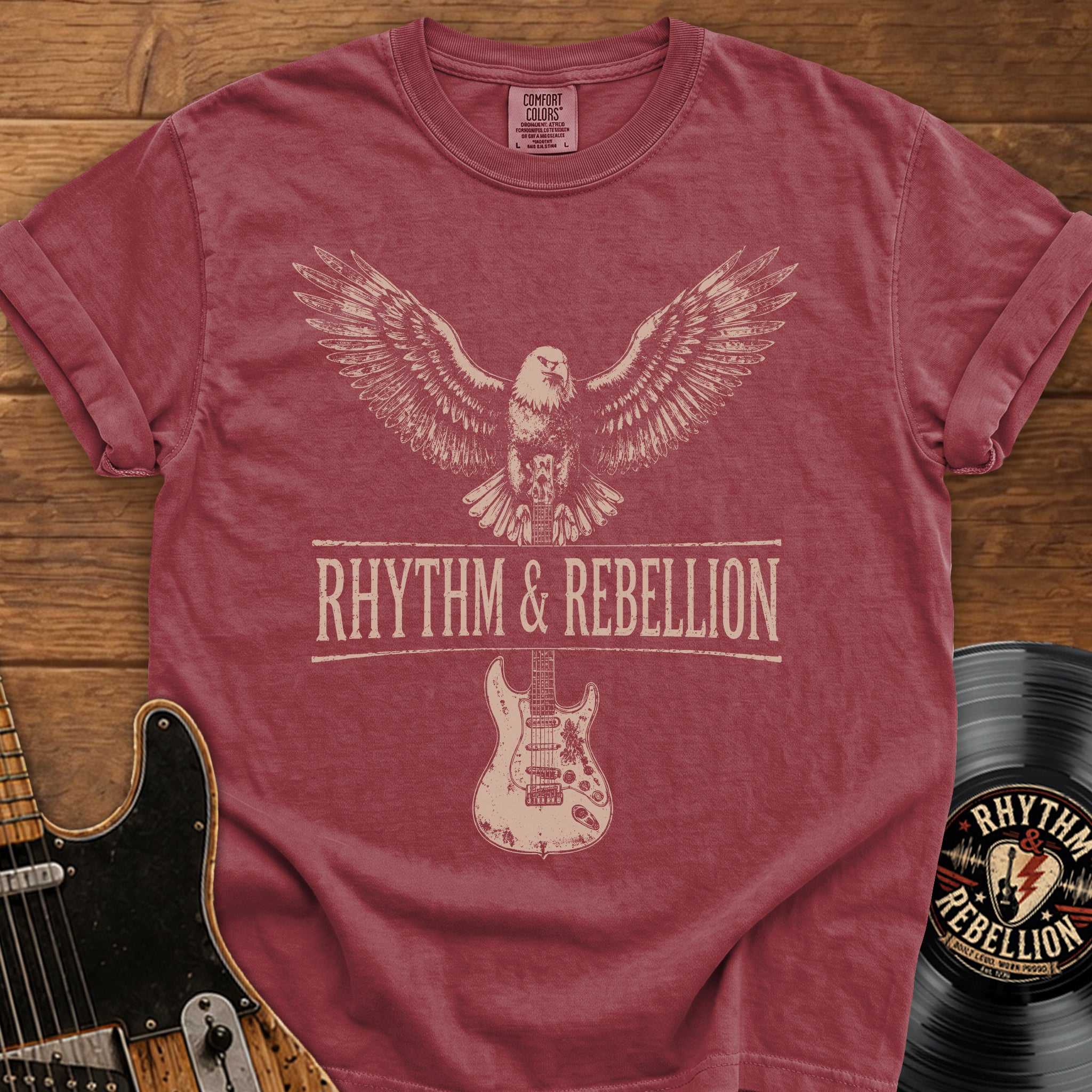 Flying Eagle Guitar T-Shirt