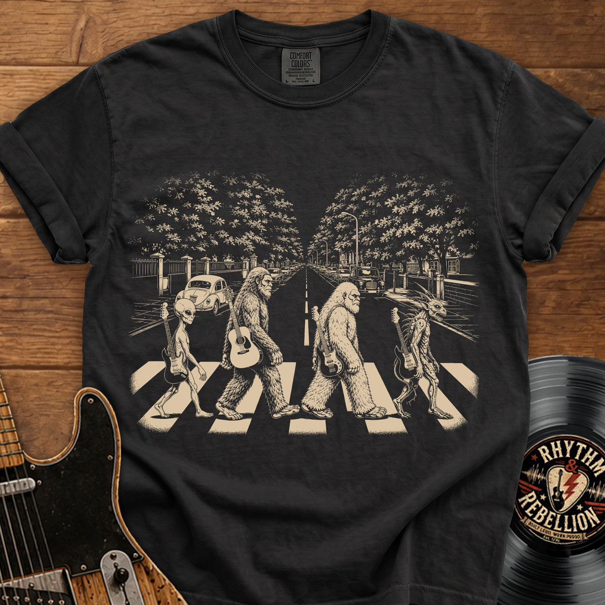 Cryptids Abbey Road T-Shirt