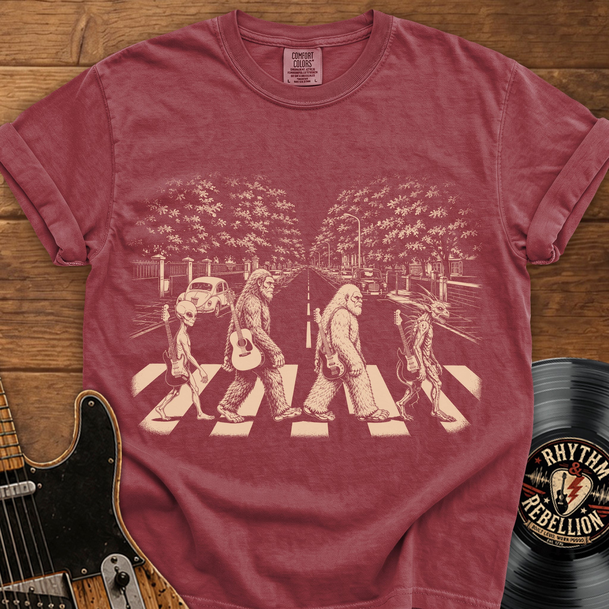 Cryptids Abbey Road T-Shirt