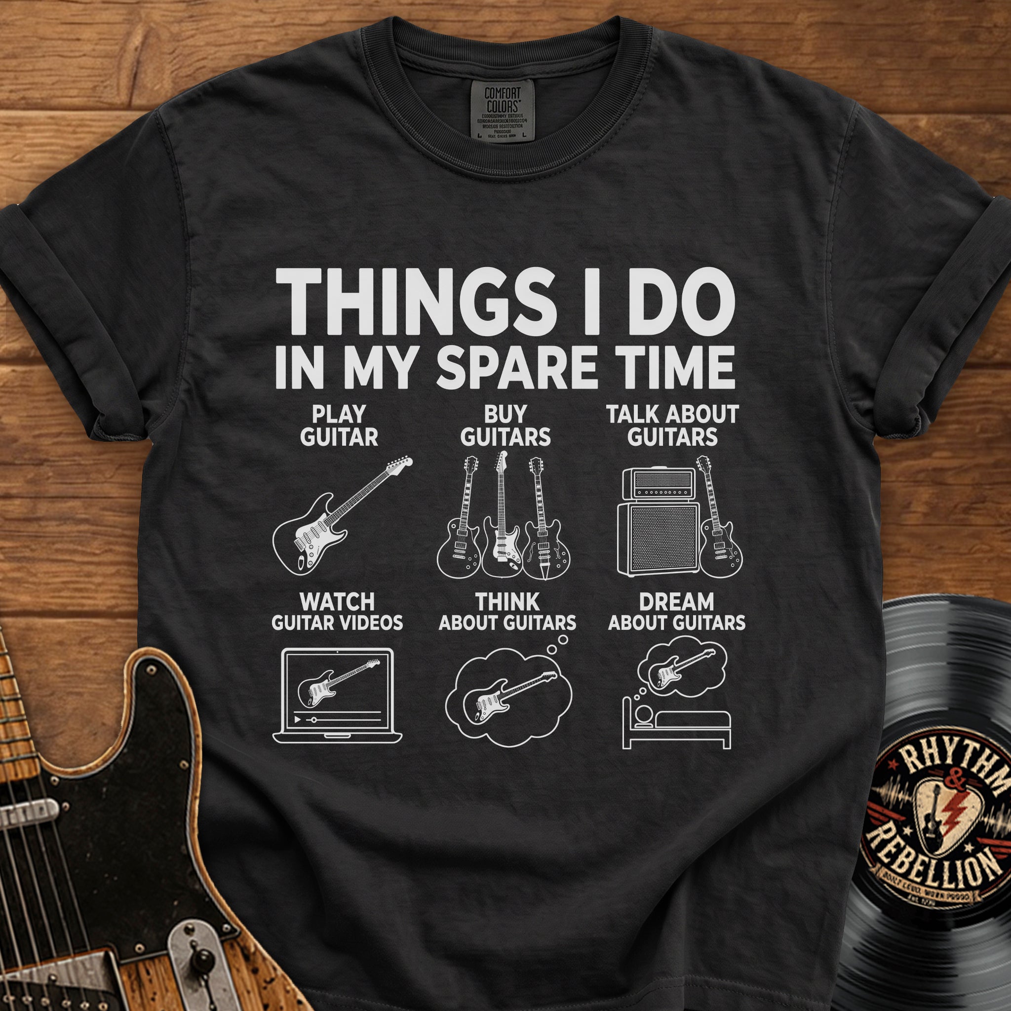Guitar Lover T‑Shirt
