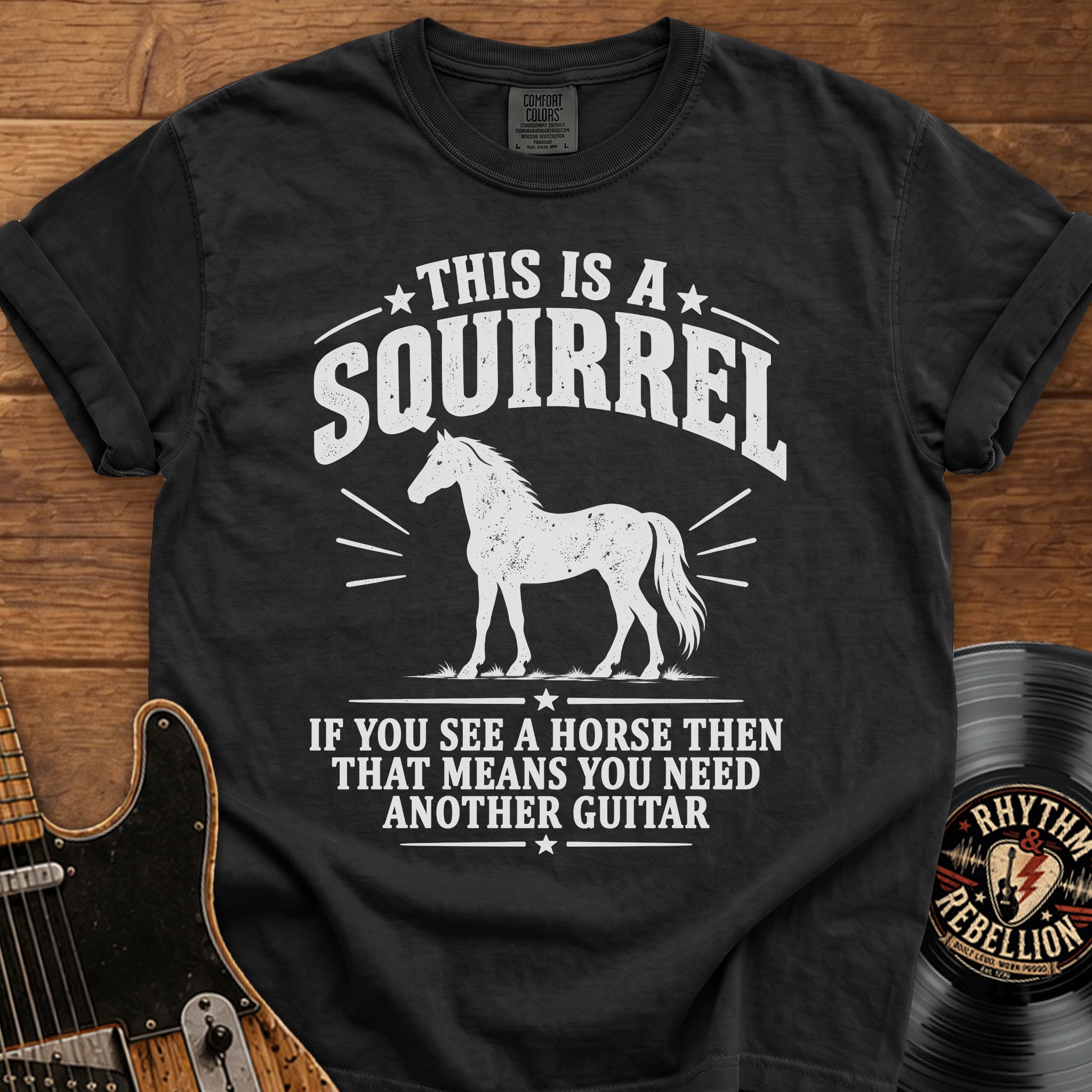 Funny Guitar Player T-Shirt
