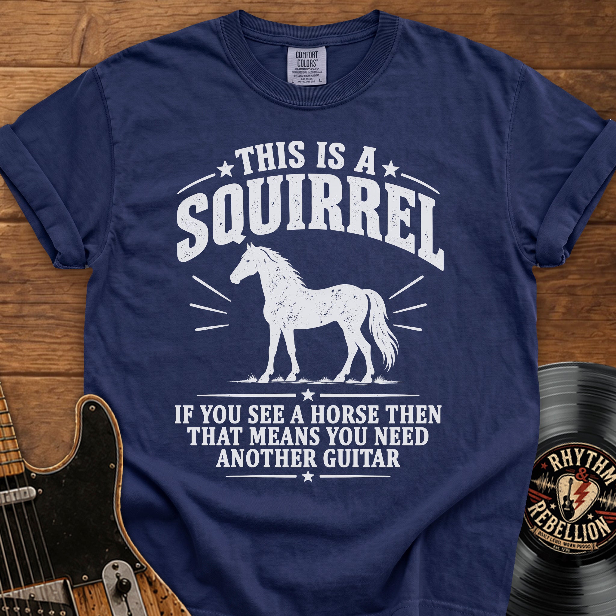 Funny Guitar Player T-Shirt