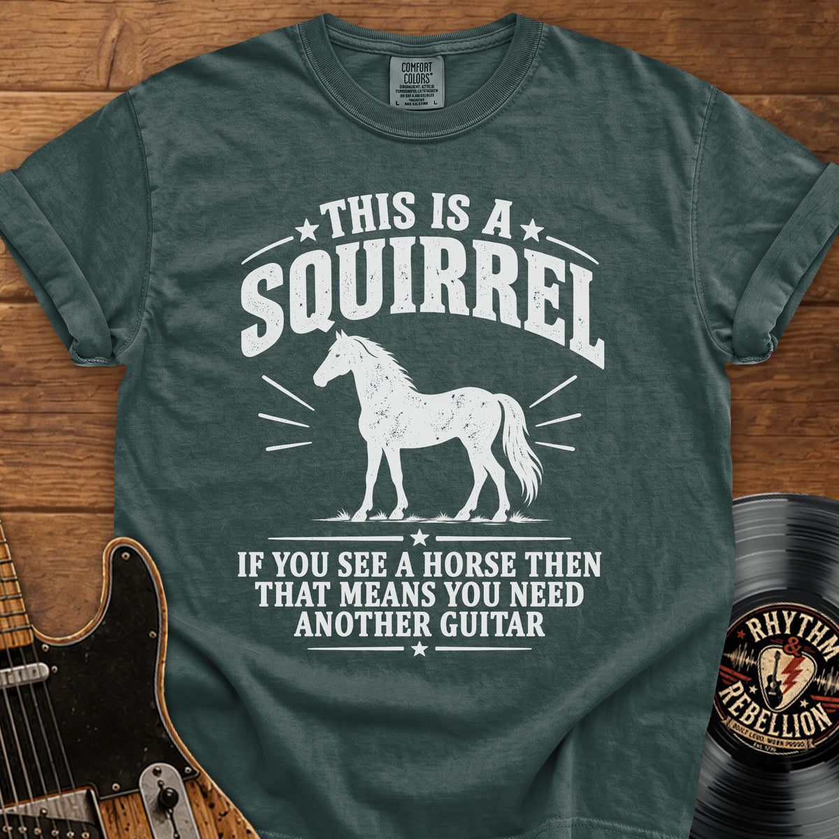 Funny Guitar Player T-Shirt