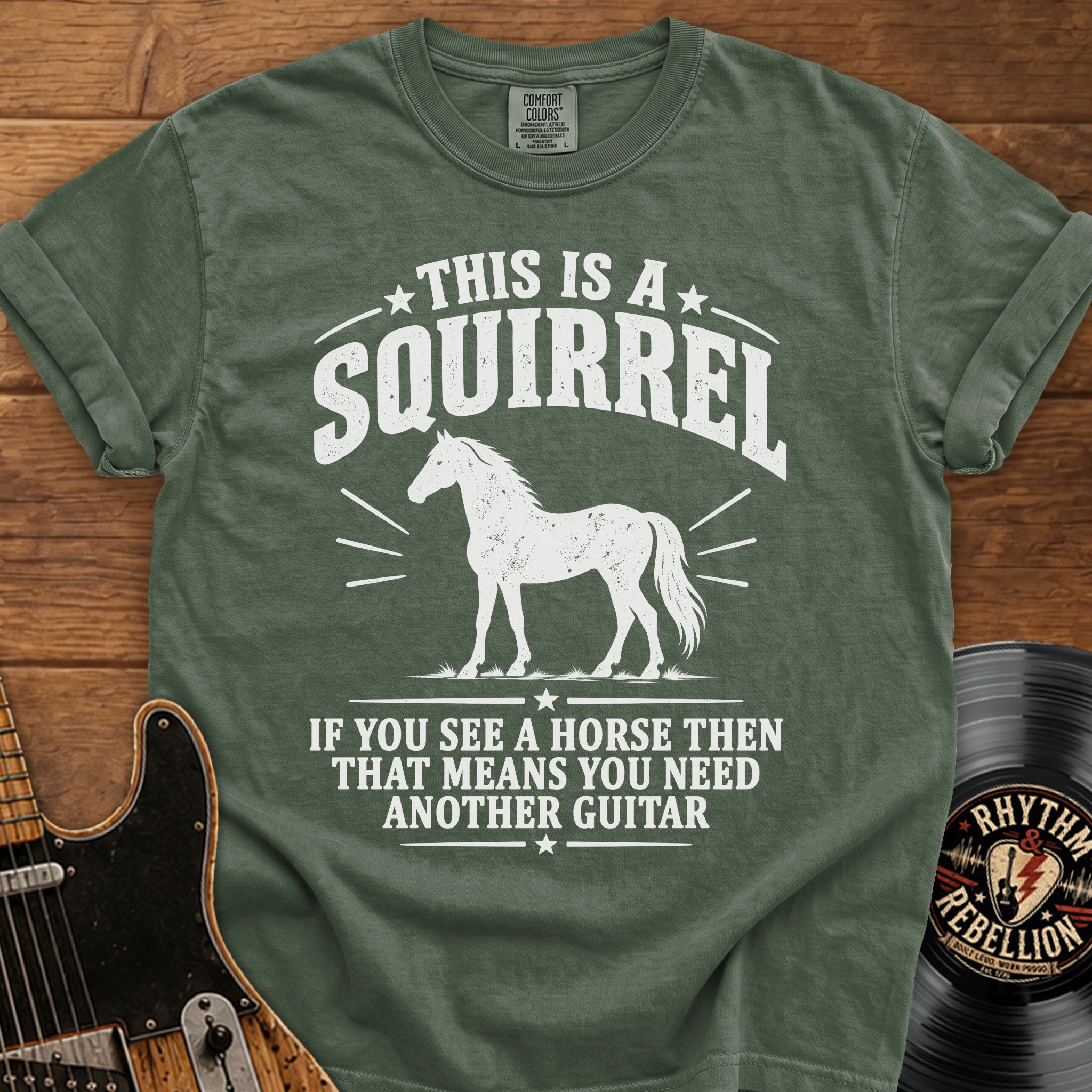 Funny Guitar Player T-Shirt