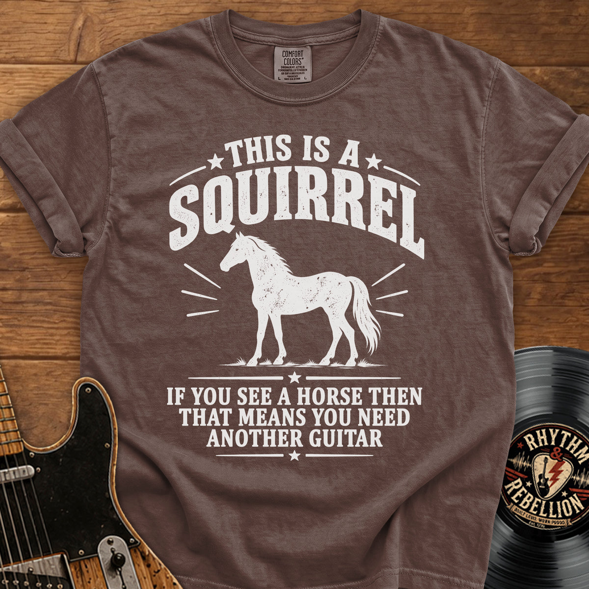Funny Guitar Player T-Shirt