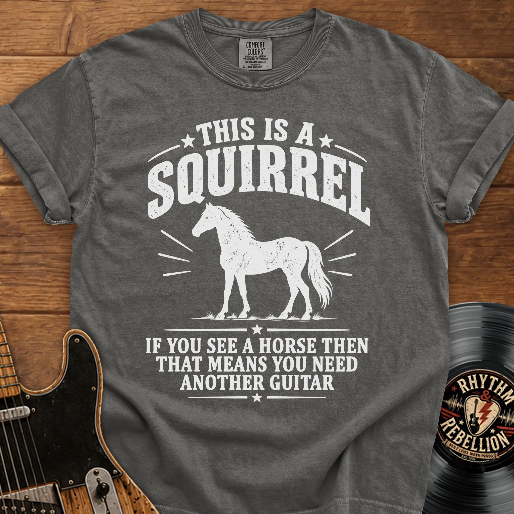 Funny Guitar Player T-Shirt