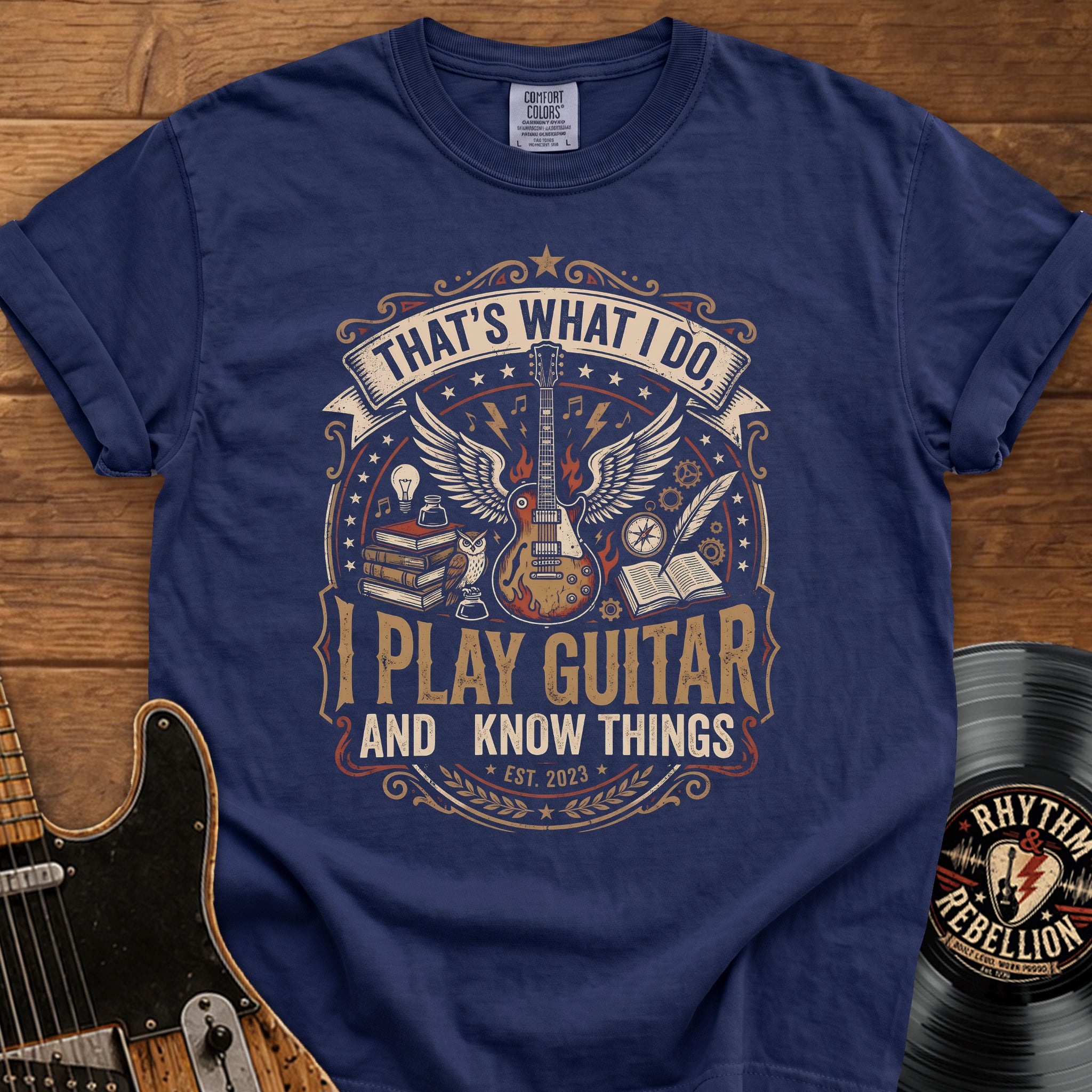 Play Guitar Know Things T-Shirt