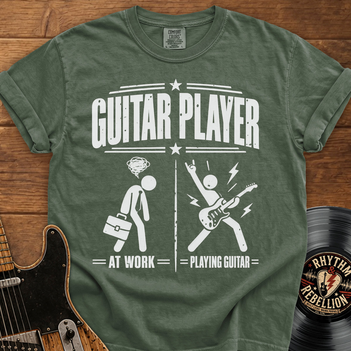 Guitar Player T‑Shirt