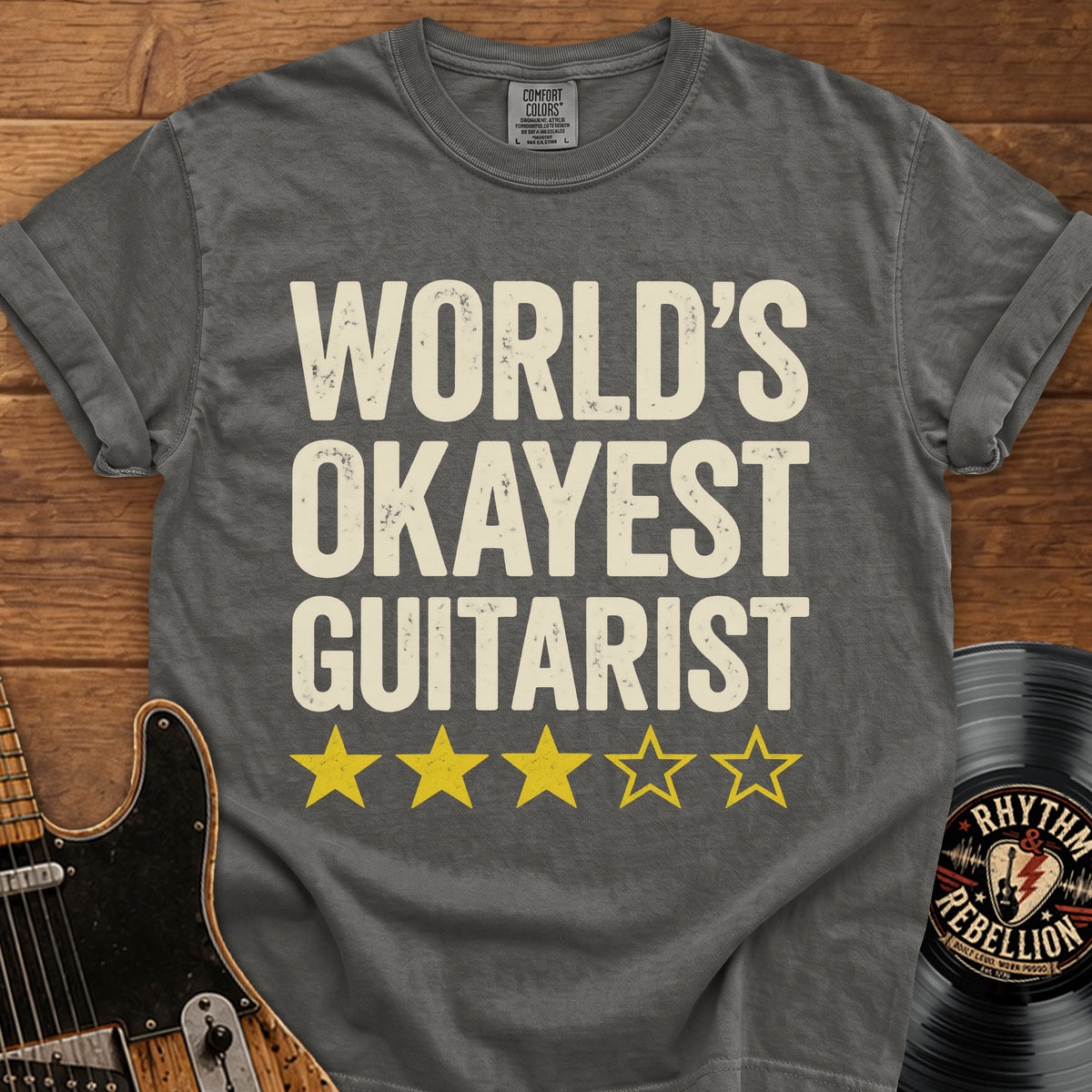 World's Okayest Guitarist T-Shirt