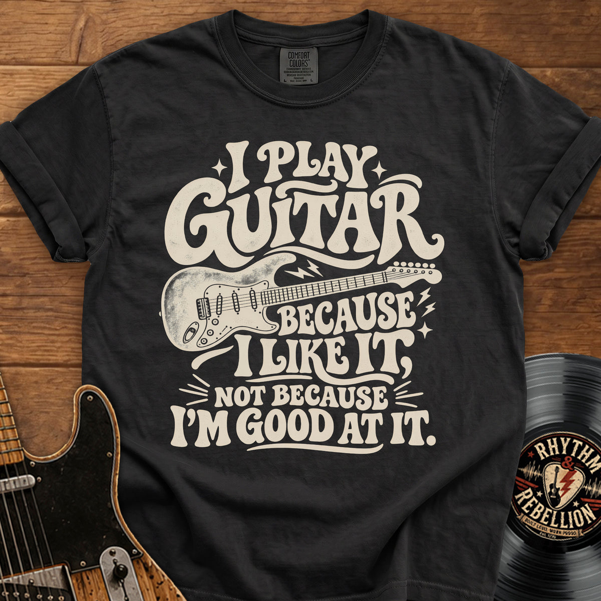 I Like Playing Guitar T-Shirt