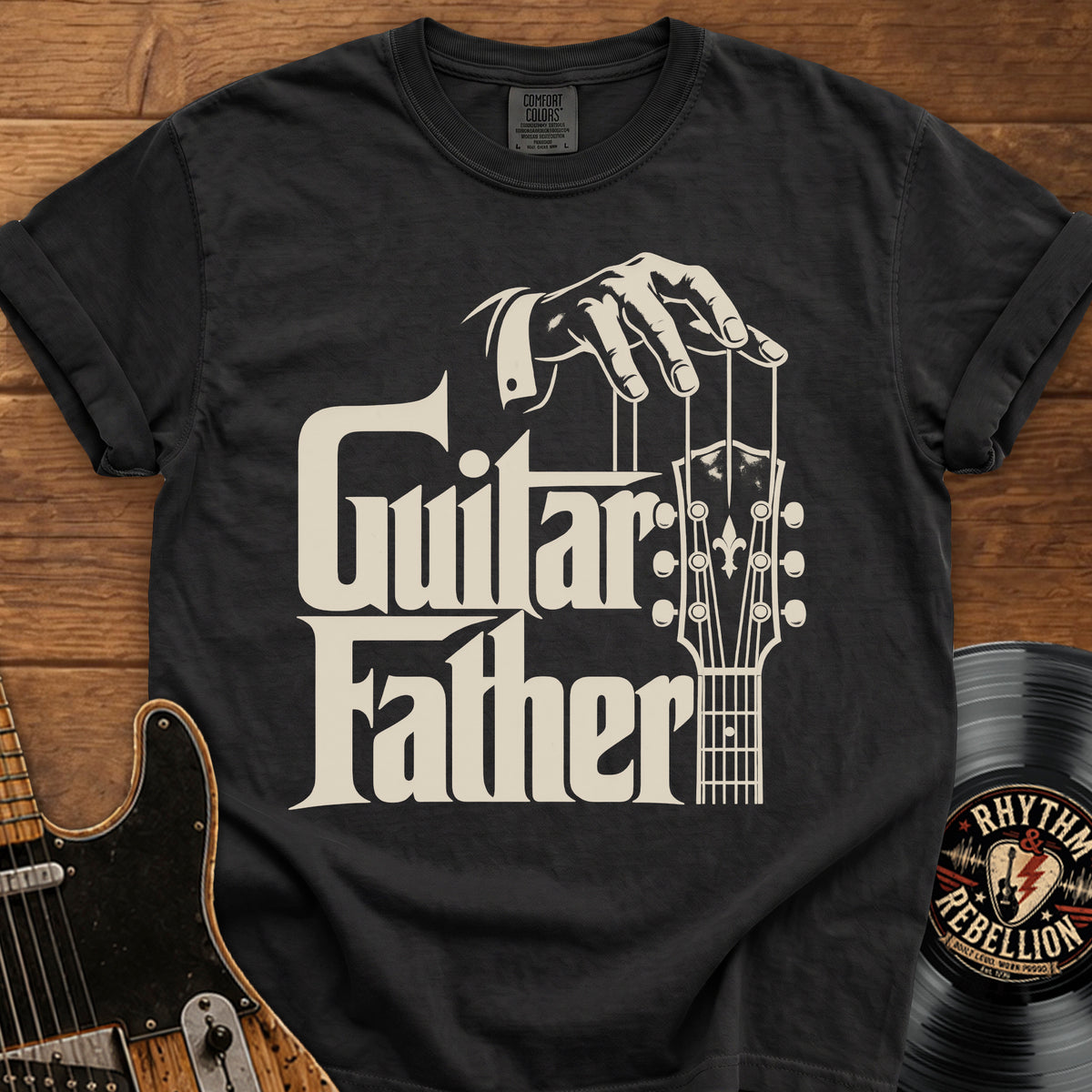 Guitar Father T‑Shirt