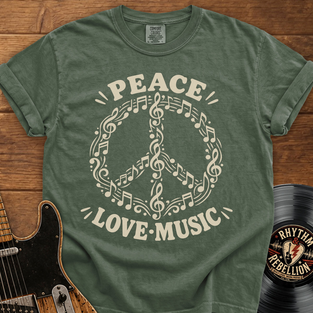 Peace Love Music T-Shirt