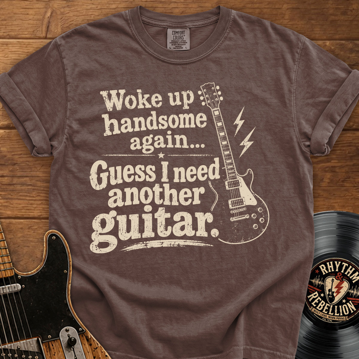 Handsome Guitar T-Shirt