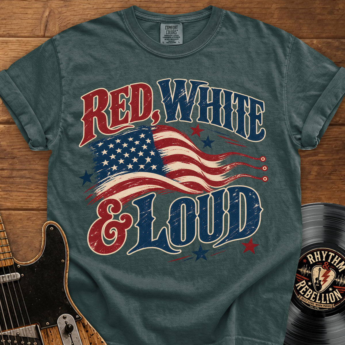 Red, White & Loud T-Shirt