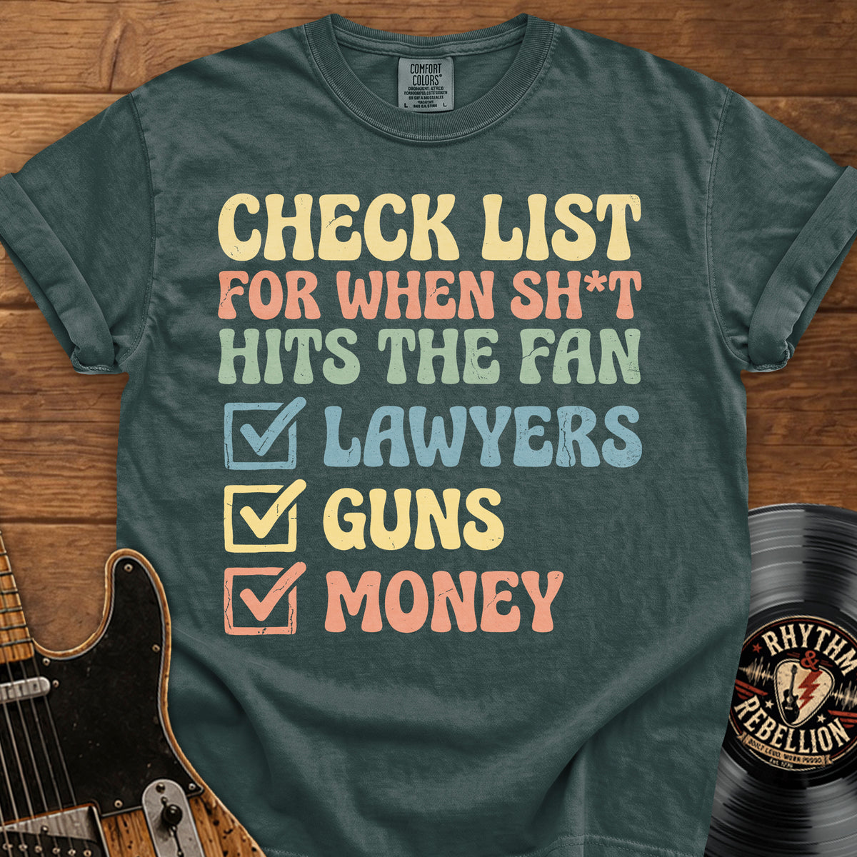 Lawyers, Guns, Money T-Shirt