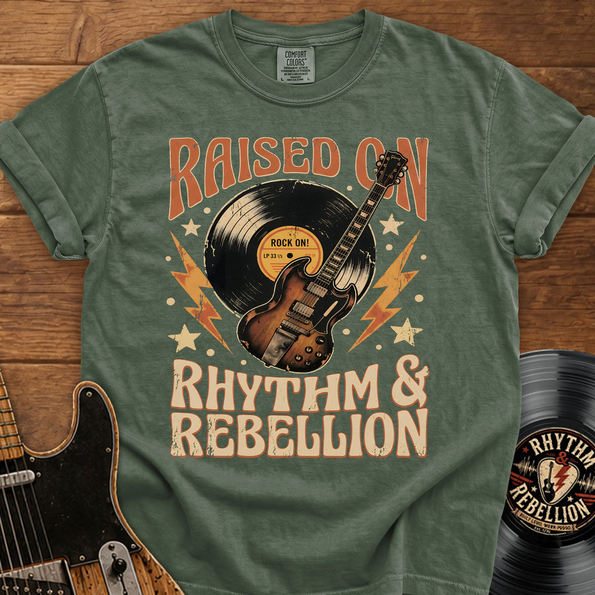 Raised On Rhythm & Rebellion II T-Shirt