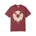 Vinyl Sunset T-Shirt — Melting Record Graphic Tee