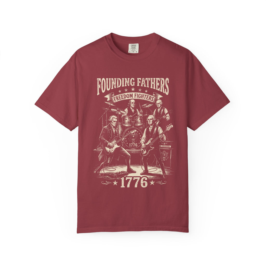 Founding Fathers 1776 T-Shirt — Vintage Revolutionary Freedom Fighters Tee