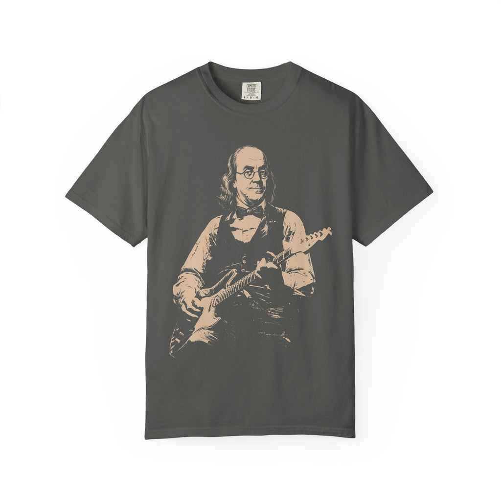 Vintage Music Ben Franklin Graphic T-Shirt
