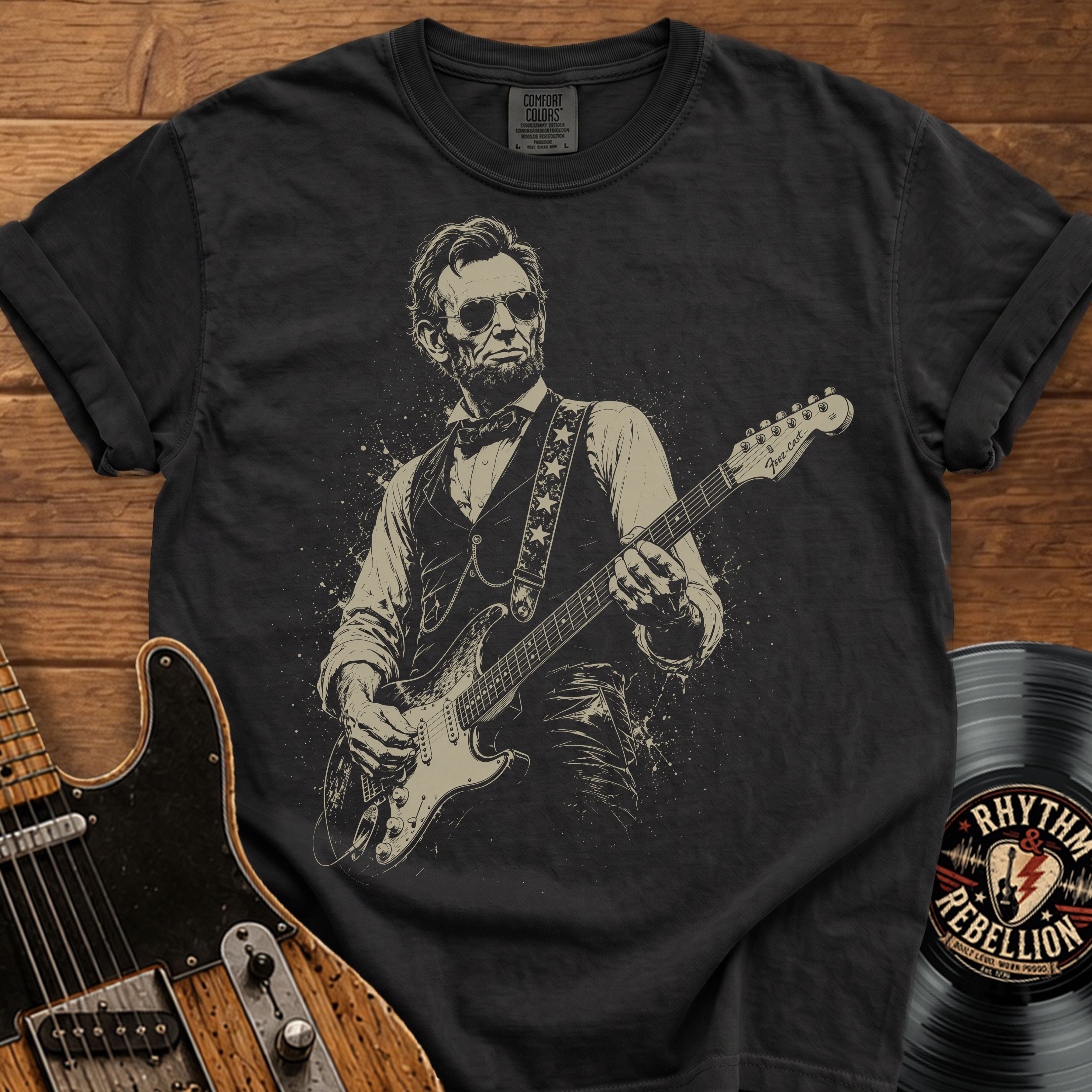 Guitarist Graphic T-Shirt — Vintage Rock Music Tee