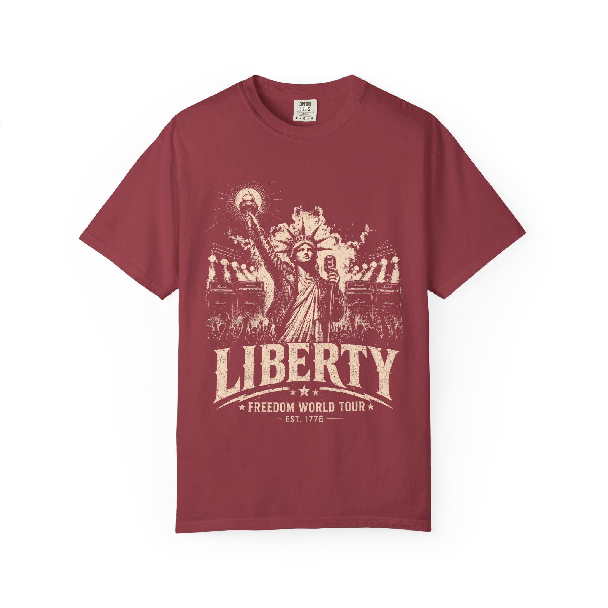 Liberty 'Freedom World Tour' Graphic T-Shirt