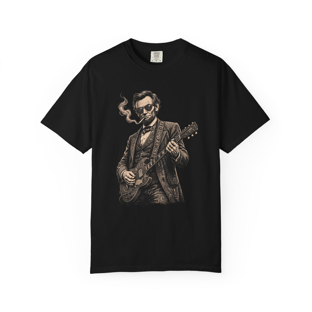 Cool Abe Vintage Guitarist T-Shirt