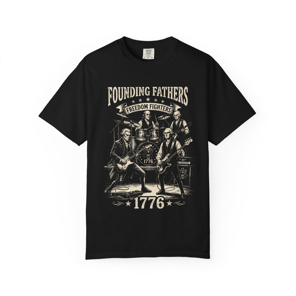 Founding Fathers 1776 T-Shirt — Vintage Revolutionary Freedom Fighters Tee