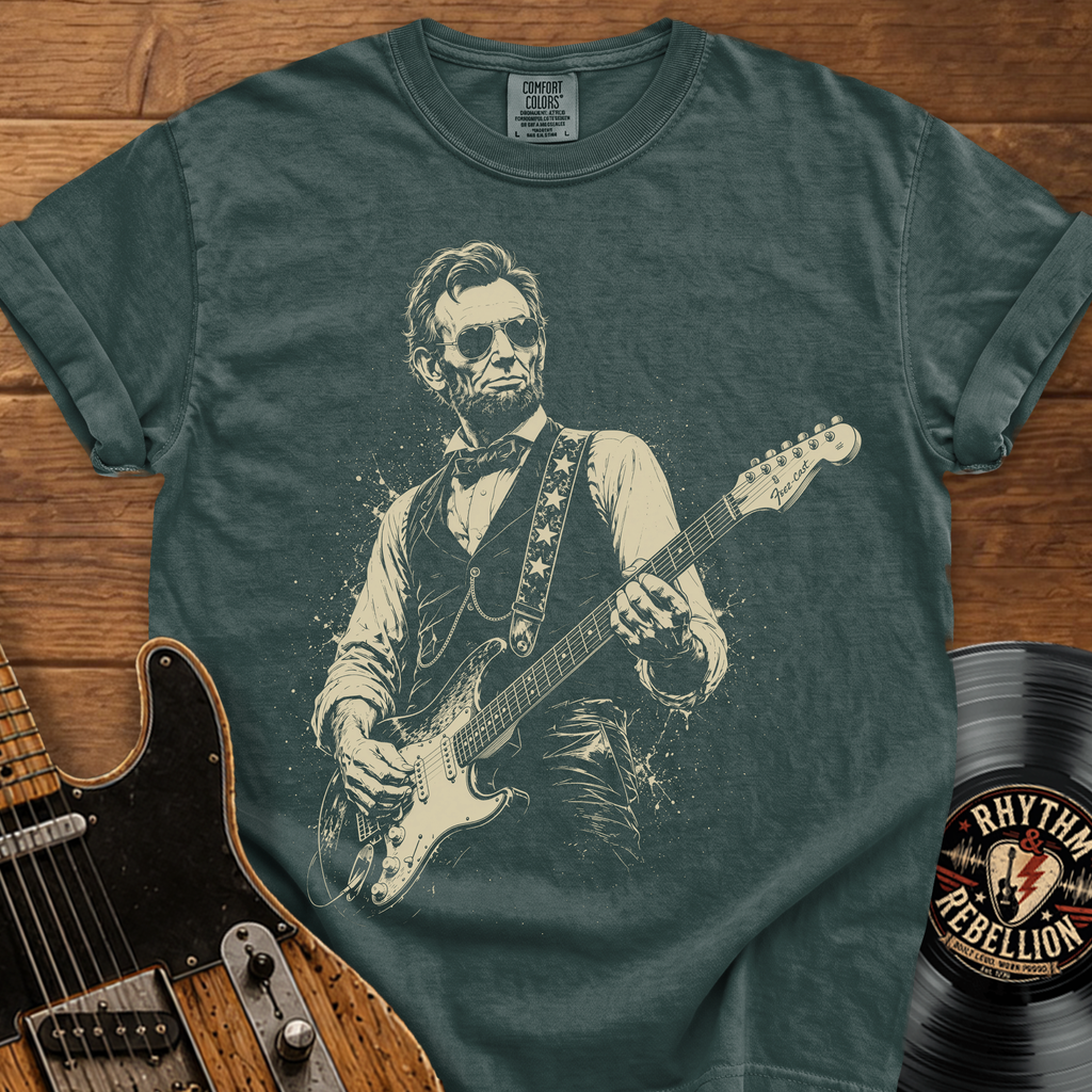 Guitarist Graphic T-Shirt — Vintage Rock Music Tee