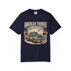 American Thunder Truck T-Shirt — Born Loud • Patriotic Vintage Pickup Tee