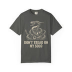 Don't Tread On My Solo T-Shirt — Vintage Coiled Snake Graphic Tee