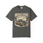 American Thunder Truck T-Shirt — Born Loud • Patriotic Vintage Pickup Tee