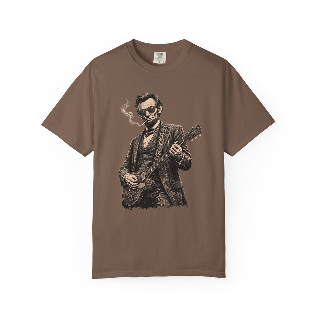 Cool Abe Vintage Guitarist T-Shirt