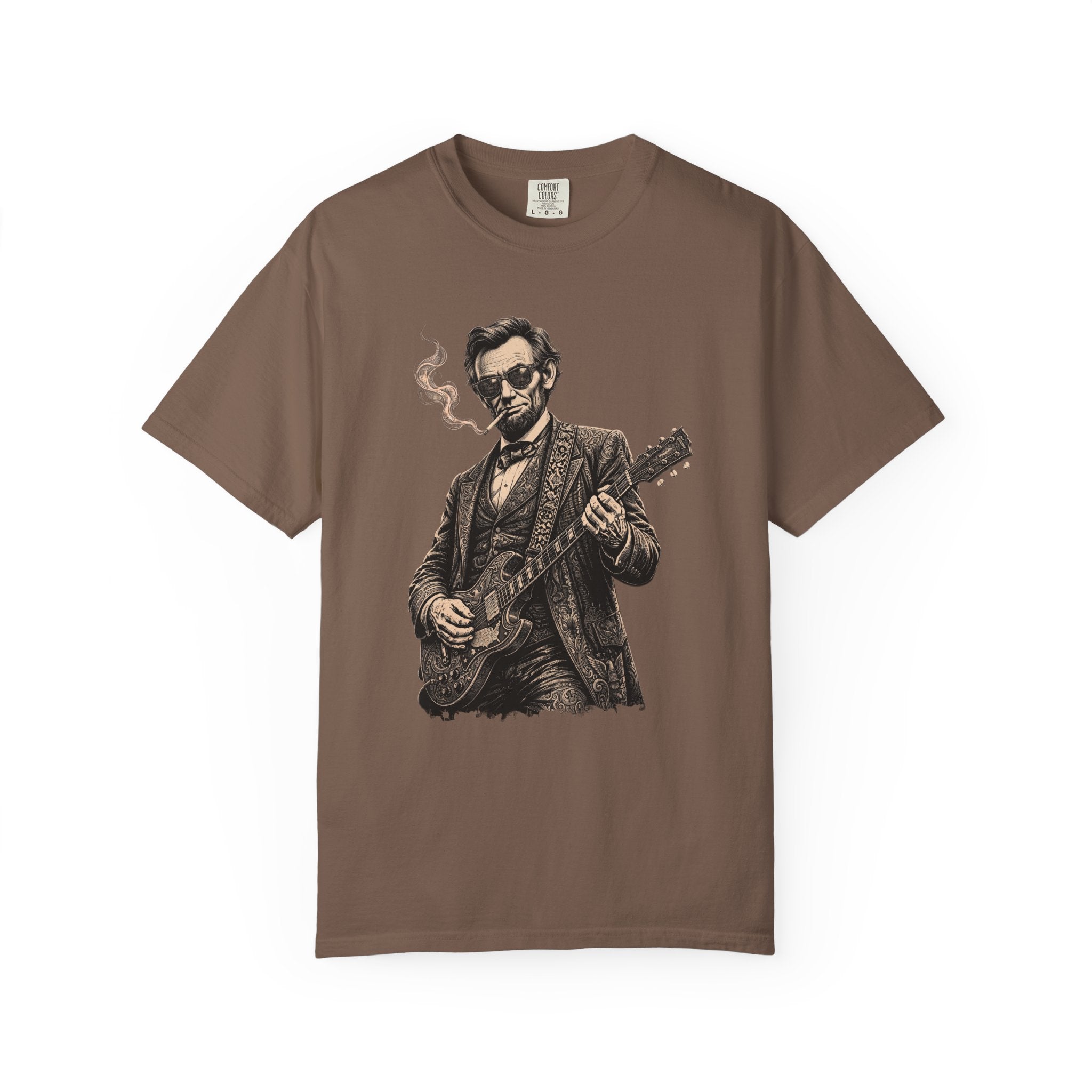 Cool Abe Vintage Guitarist T-Shirt