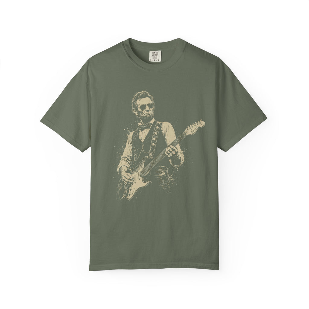 Vintage Guitarist Silhouette T-Shirt