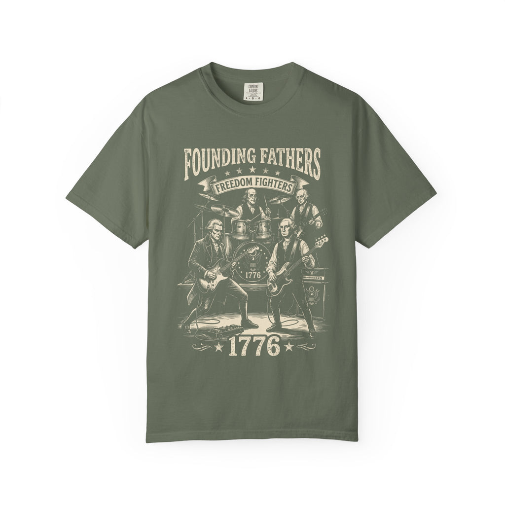 Founding Fathers 1776 T-Shirt — Vintage Revolutionary Freedom Fighters Tee