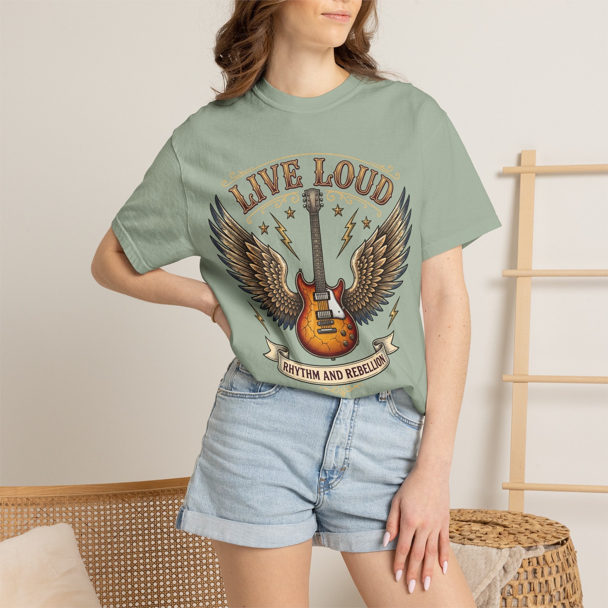 Rhythm and Rebellion Rock Tee