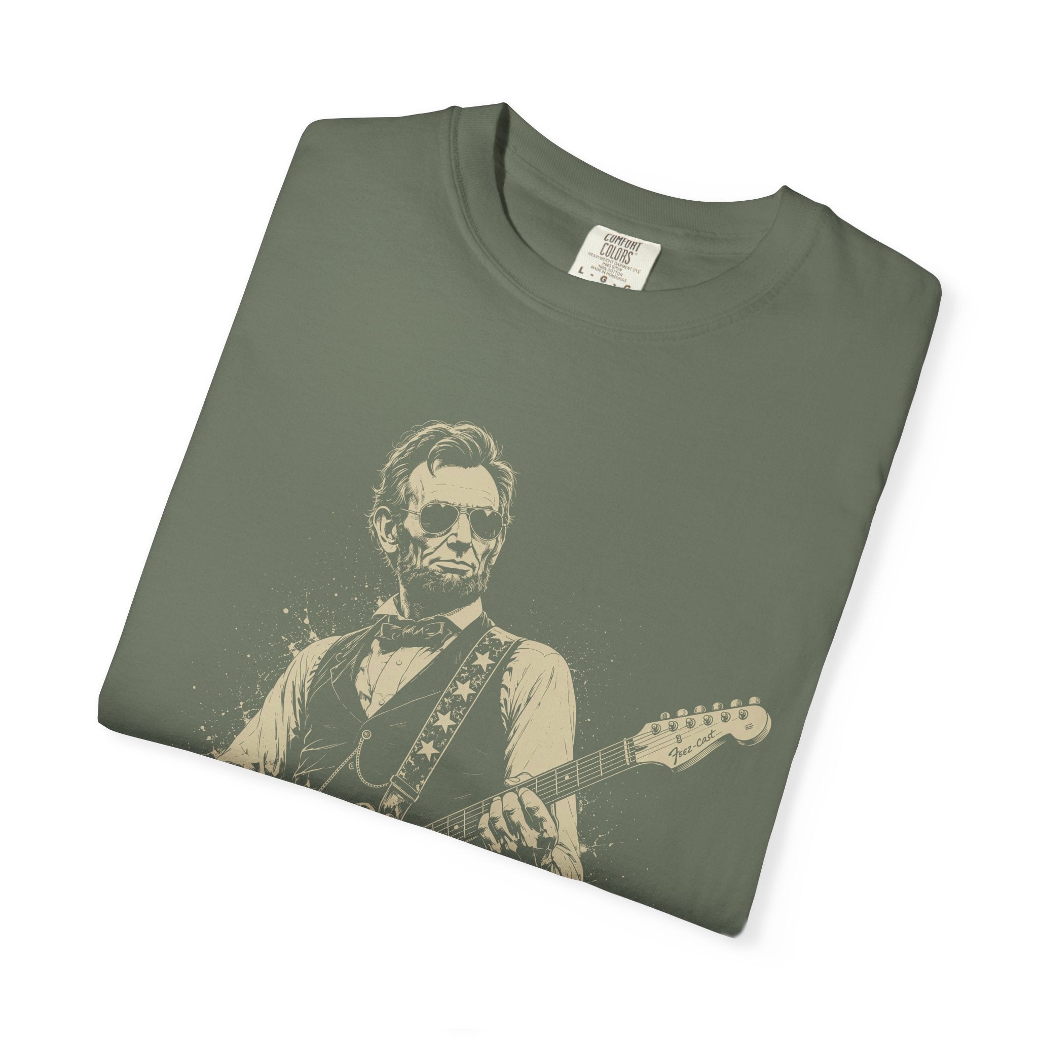 Abe Vintage Guitarist T-Shirt