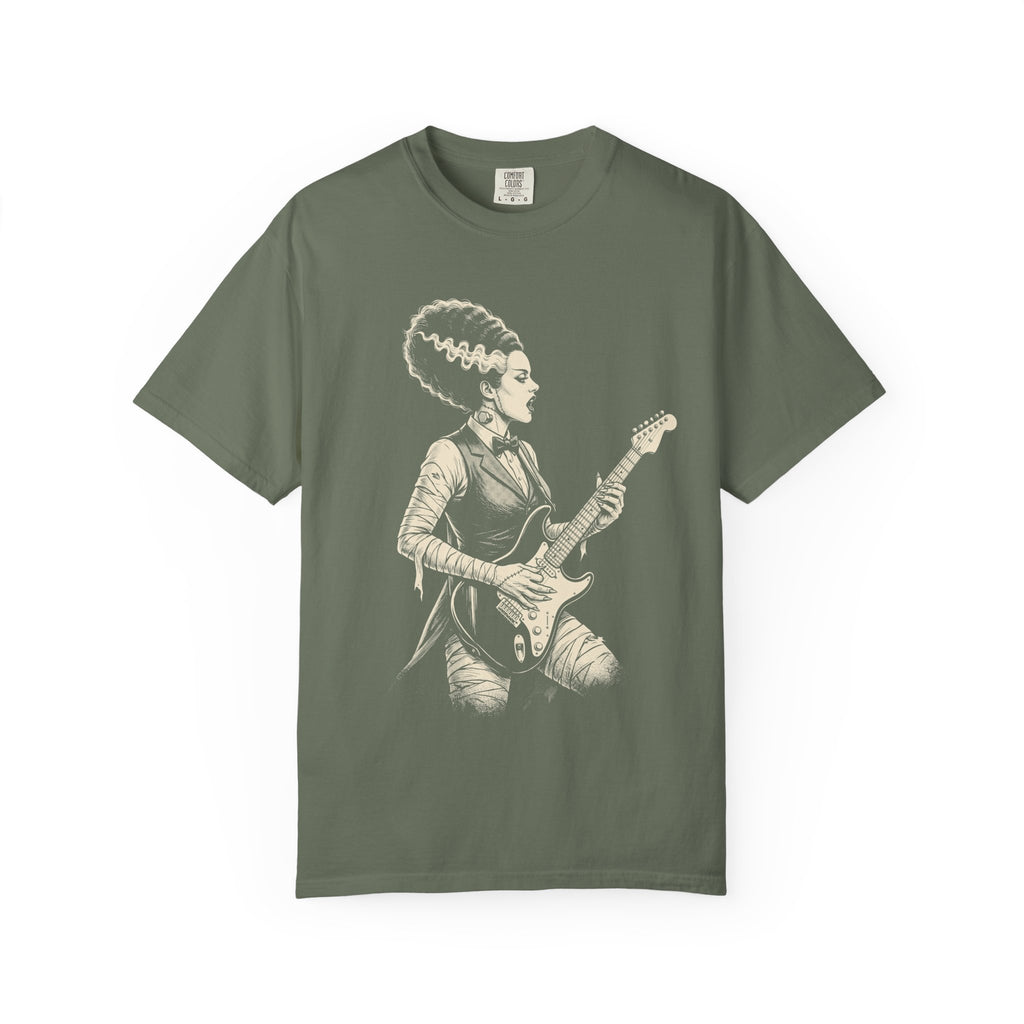 Bride of Frankenstein Rock Guitar T‑Shirt — Vintage