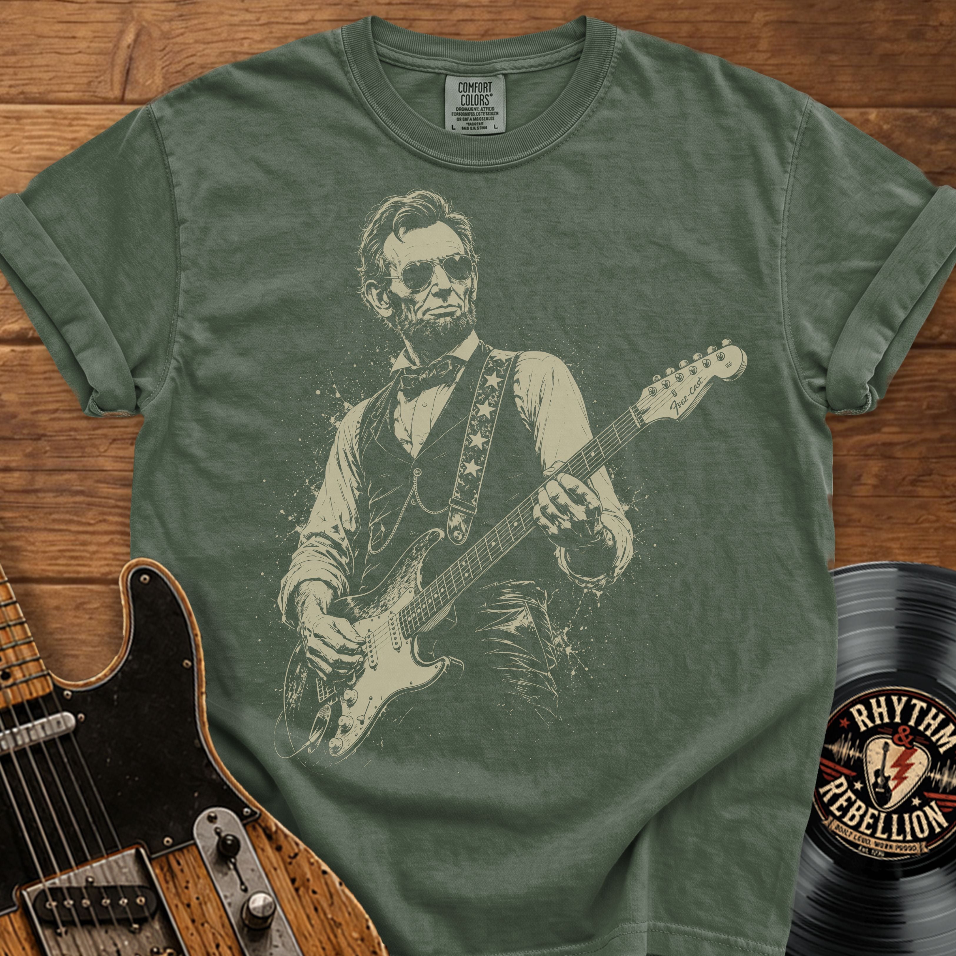 Guitarist Graphic T-Shirt — Vintage Rock Music Tee