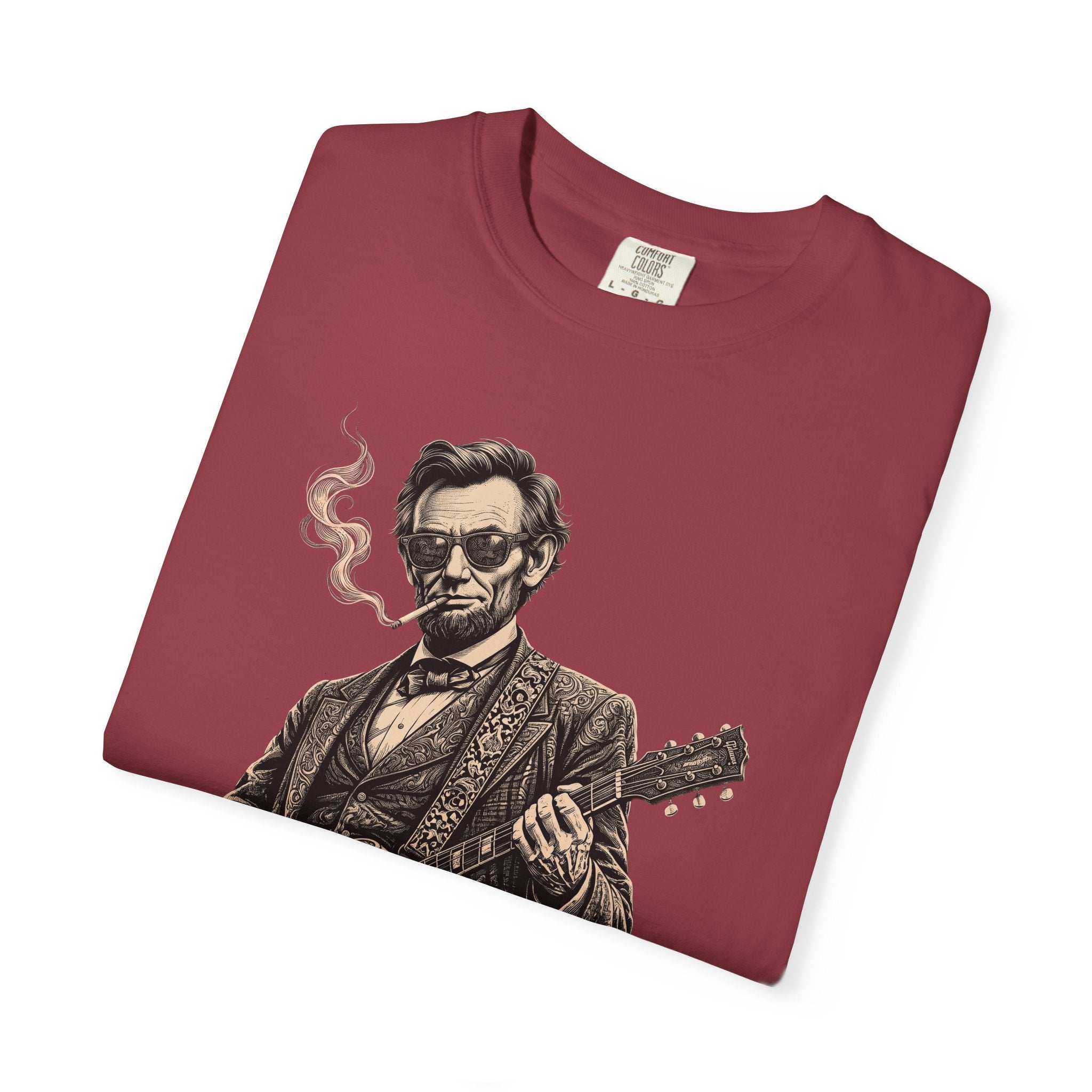 Cool Abe Vintage Guitarist T-Shirt