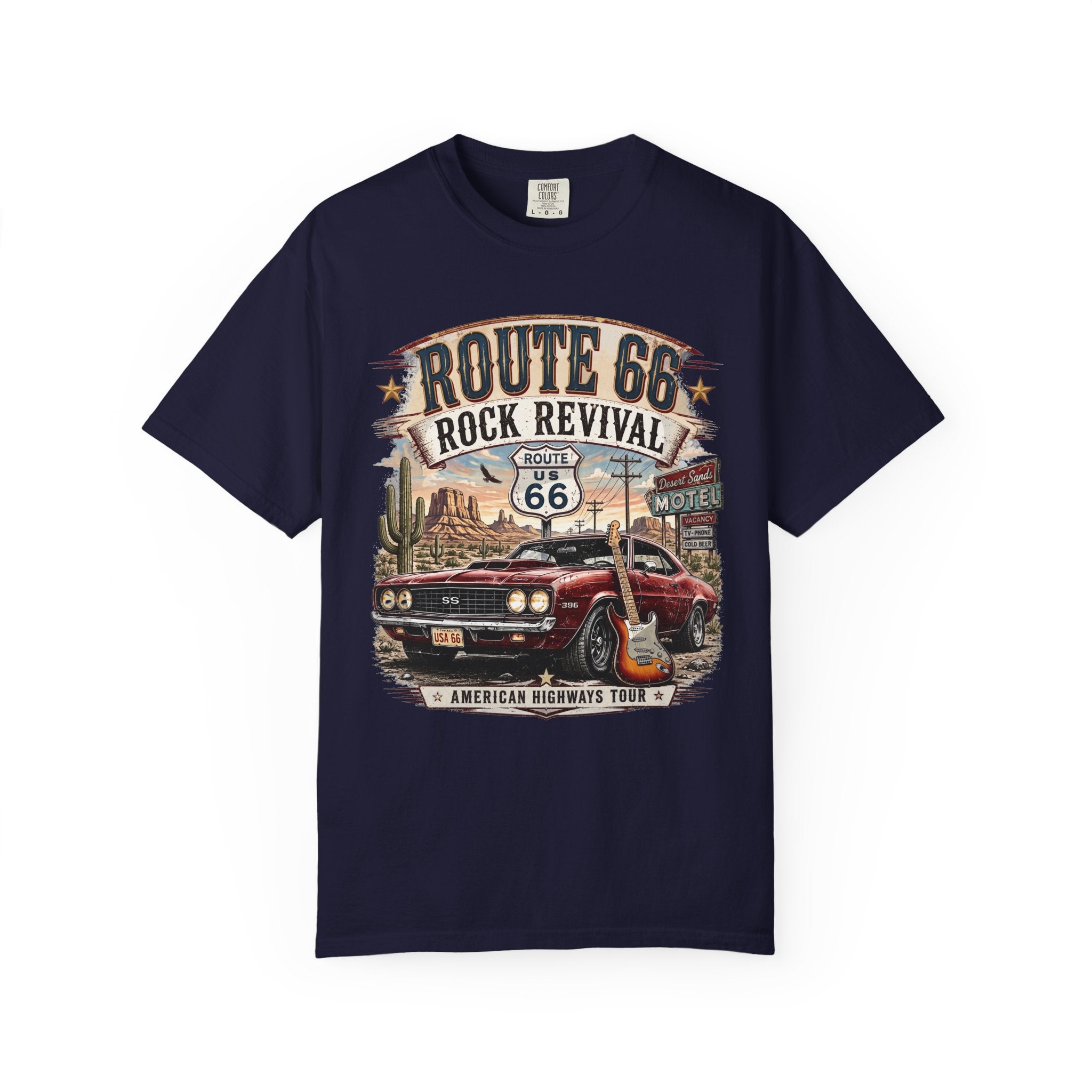 Copy of Copy of Vintage Guitarist Silhouette T-Shirt