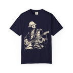 George Washington Playing Electric Guitar T-Shirt — Vintage Patriotic Rock Tee
