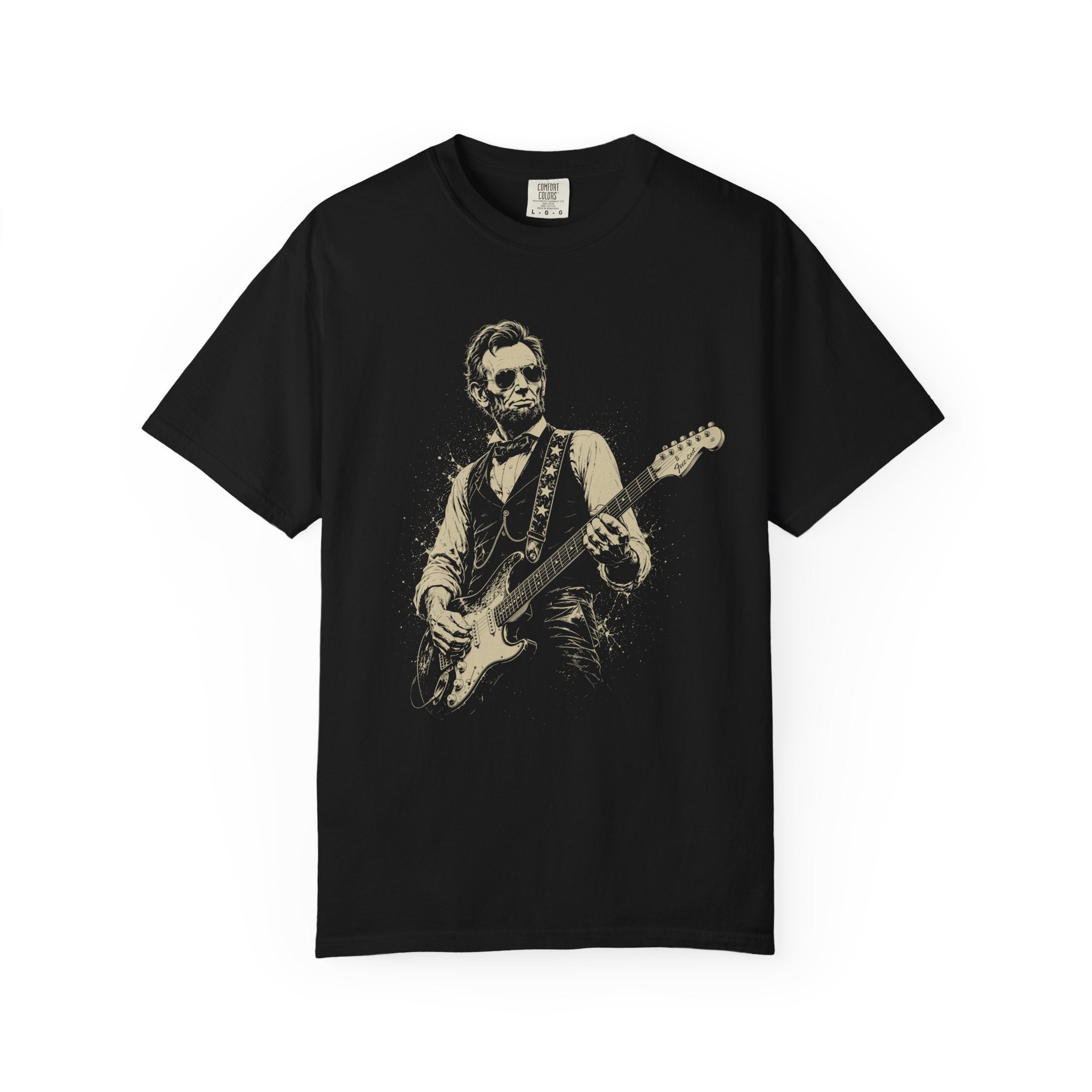 Vintage Guitarist Silhouette T-Shirt