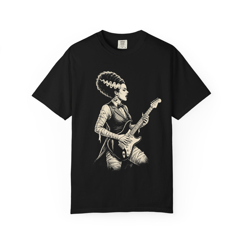 Bride of Frankenstein Rock Guitar T‑Shirt — Vintage