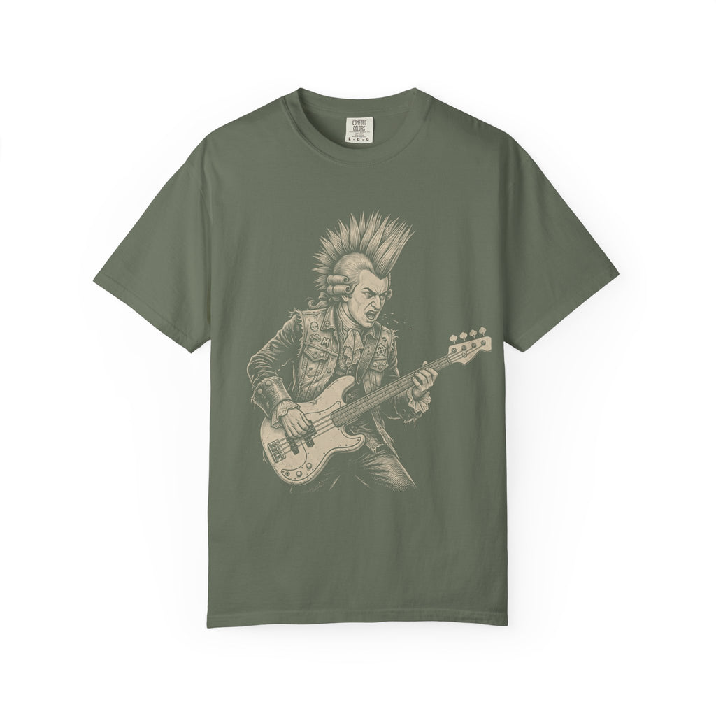 Punk Bassist Graphic T-Shirt — Vintage Rock Music Tee