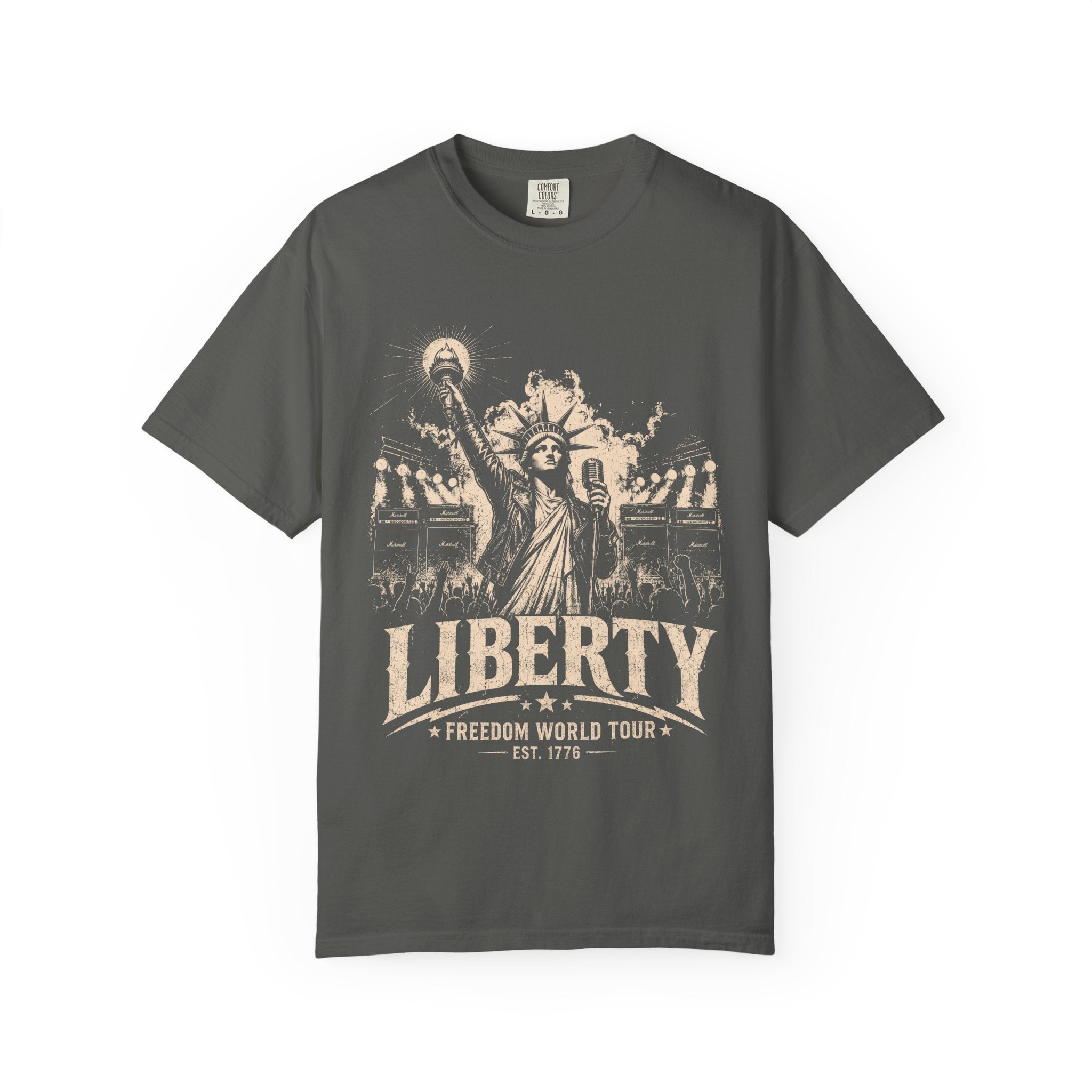 Liberty 'Freedom World Tour' Graphic T-Shirt