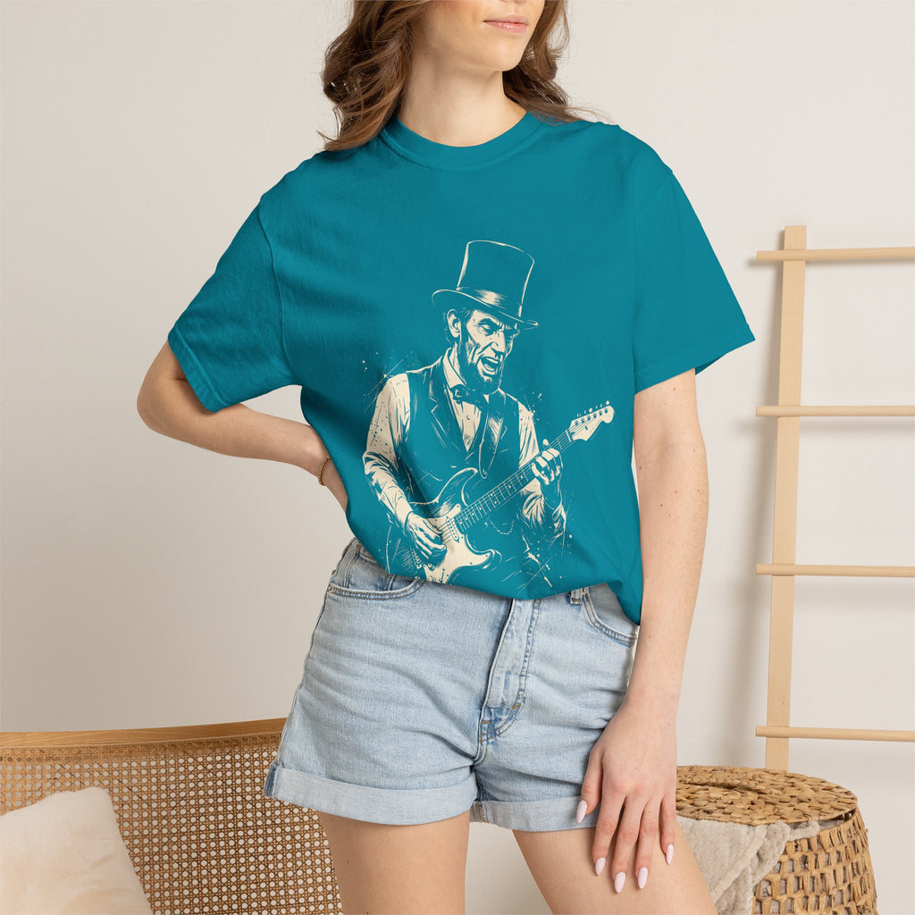 Copy of Cool Abe Vintage Guitarist T-Shirt
